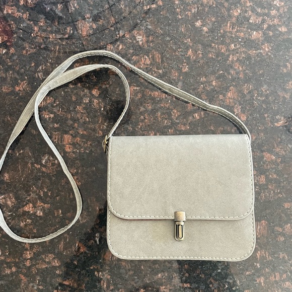 Handbags - Heathered Light Grey Purse